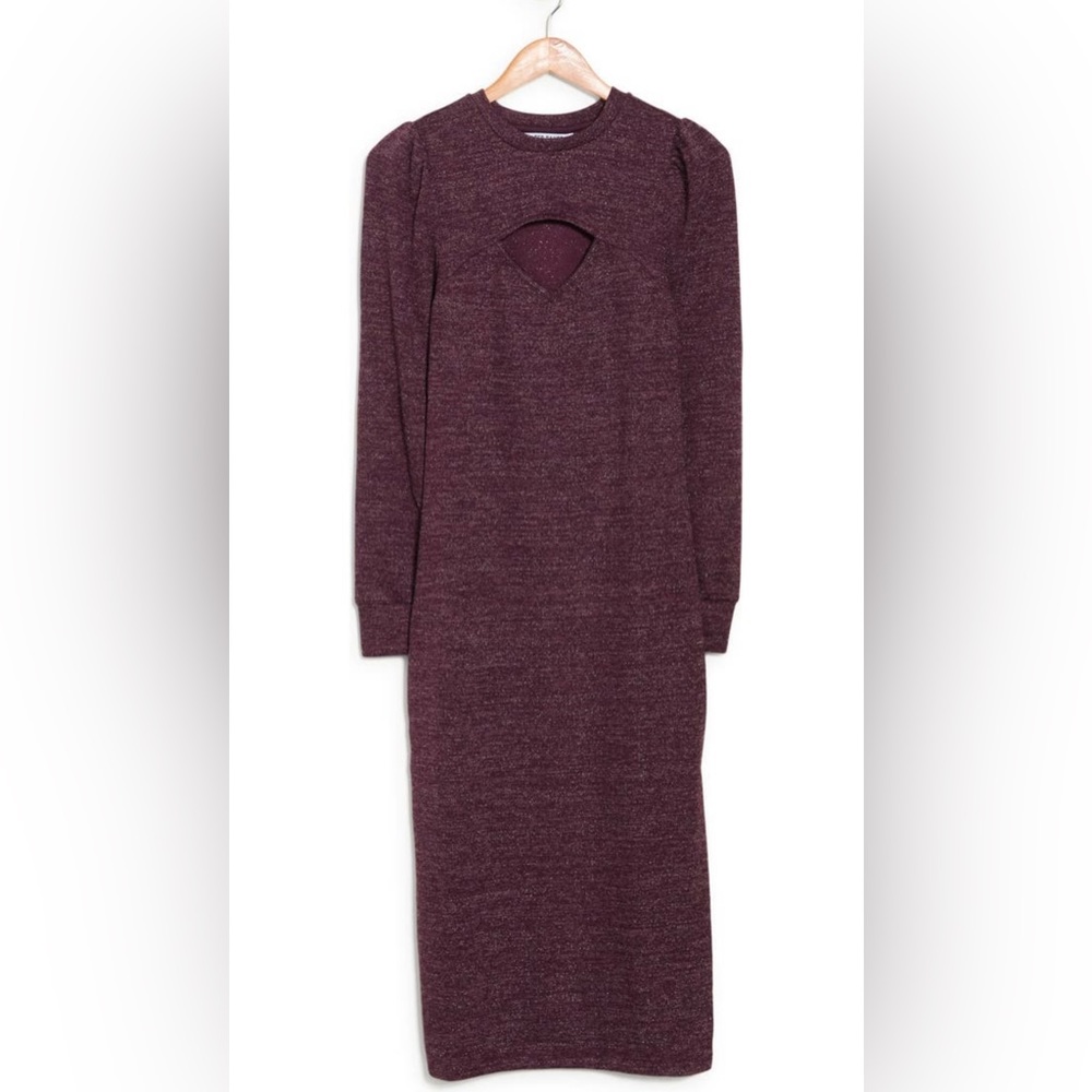 Walter Baker fortune dress plum heather 💃 - Picture 3 of 8